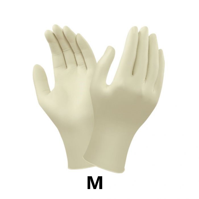 Latex handschoenen M